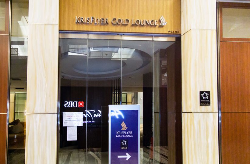 The original KrisFlyer Gold Lounge, Singapore Changi T3.